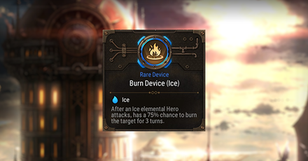 Epic Seven - Burn Device (Ice) Rating and Description