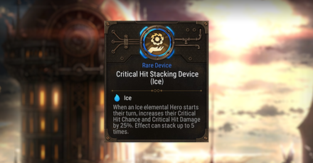 Epic Seven - Critical Hit Stacking Device (Ice) Rating and Description