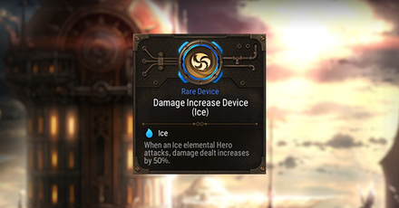 Epic Seven - Damage Increase Device (Ice) Rating and Description