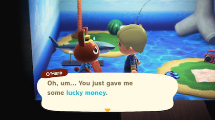 ACNH - Lunar New Year - Gift Villager Lucky Money (O