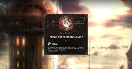 Epic Seven - Yuna Enhancement Device Rating and Description