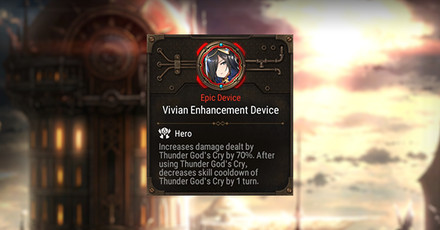 Epic Seven - Vivian Enhancement Device Rating and Description