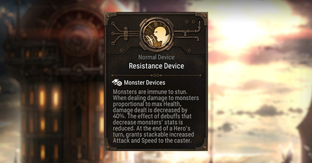 Epic Seven - Resistance Device Effects and Description