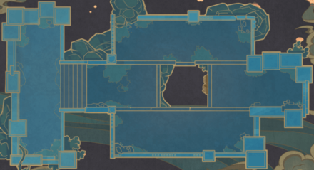 Genshin - Theater Mechanicus Map - The Winds From the Reeds Topples Well-Fed Trees