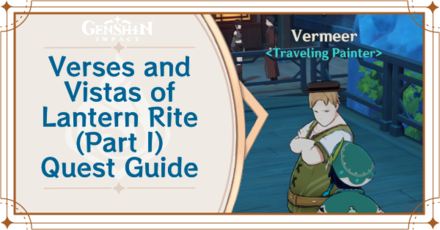 Genshin Impact - Verses and Vistas - Banner