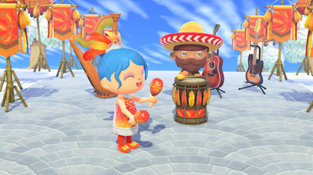 ACNH - How to Get and use Maracas.png