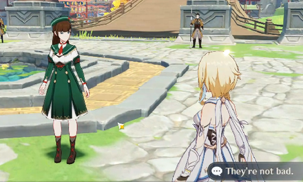 Genshin - Festive First Adventure - Talk to Tiantian 3