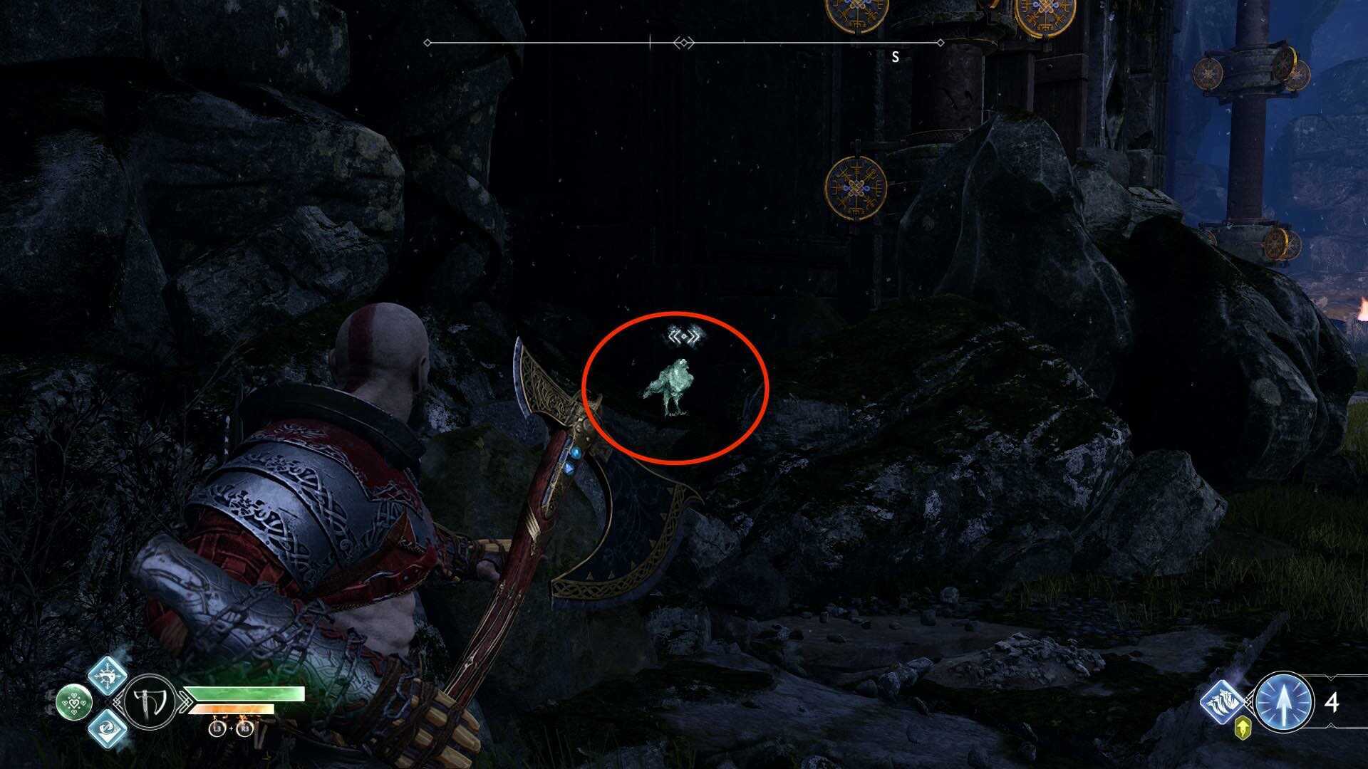 God of War - Veithurgard Keep Raven