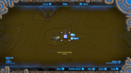 BotW - The Undefeated Champ - Talk to Shabonne Map