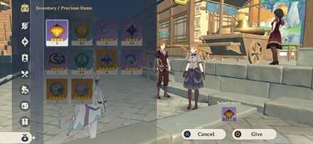 Genshin - Mondstadters in Liyue - Xiao Lantern