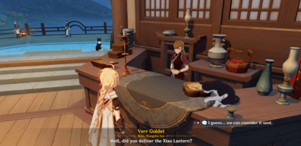 Talk to Verr Goldet End