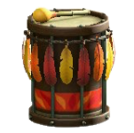 ACNH - The Red version of Festivale Drum