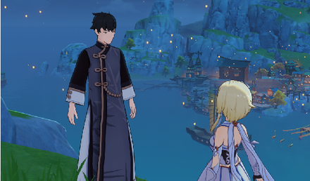 Genshin - A Very Festive Problem - Look for Herbalist Gui