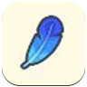 Blue Feather Image