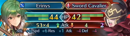 Erynis Combat Bar Fire Emblem Heroes FEH