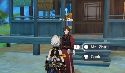 Genshin - Lantern Rite Big Business - Talk to Mr. Zhu