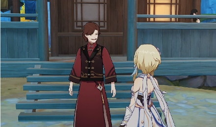 Genshin - Lantern Rite Big Business - Talk to Mr. Zhu 3