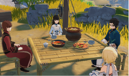 Genshin - Lantern Rite Big Business - Take a seat