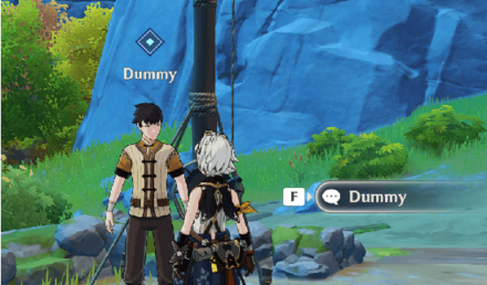 Genshin - Lantern Rite Big Business - Give Xiao Lantern Materials to Dummy