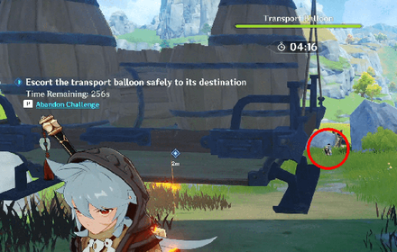 Genshin - Lantern of the Wayfarer - Transport Balloon Walkthrough 2