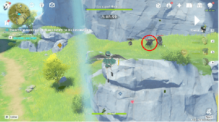 Genshin - Lantern of the Wayfarer - Transport Balloon Walkthrough 3