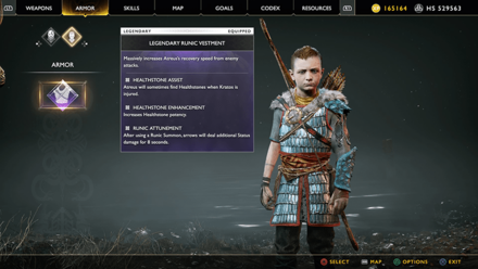 GoW - Atreus with Runic Vestment