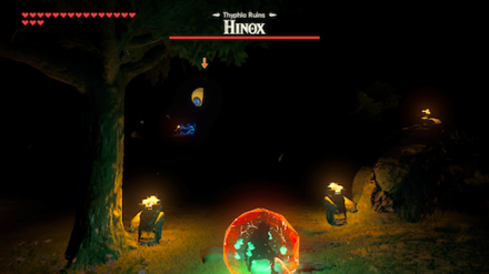 BotW - Shrouded Shrine - Defeat the Hinox