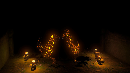 BotW - Ketoh Wawai Shrine - Overworld View