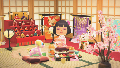 ACNH - Hinamatsuri Festival Seasonal Items