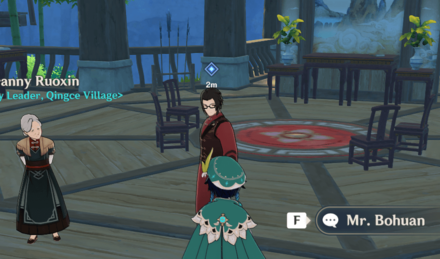 Genshin - Guests in Qingce - Find Mr Bohuan