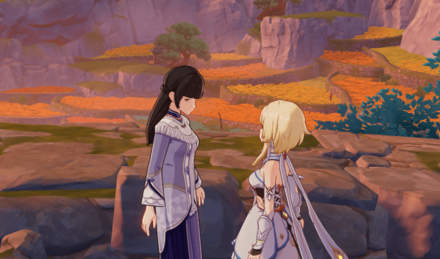 Genshin - Guests in Qingce - Follow Wang