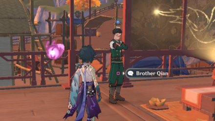 Genshin - The Illumiscreen III - Talk to Brother Qian 2