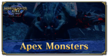 MH Rise - Apex Monster Banner