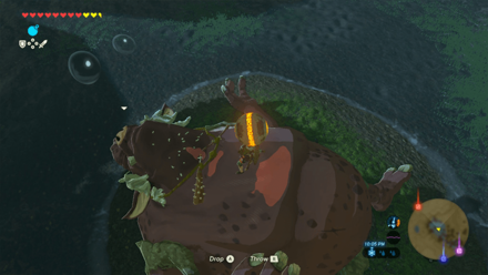 BotW - The Three Giant Brothers Hinox (Youngest Kin) Orb 1