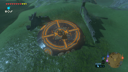 BotW - The Three Giant Brothers Pedestal 1