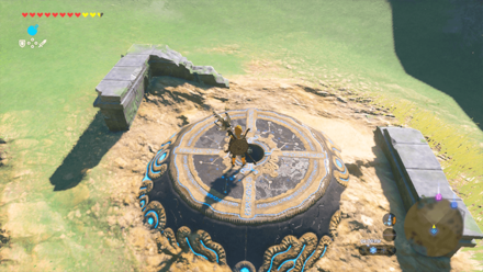 BotW - The Three Giant Brothers Pedestal 3