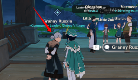 Genshin - Verses and Vistas Part 2 - Talk to Granny Ruoxin 2