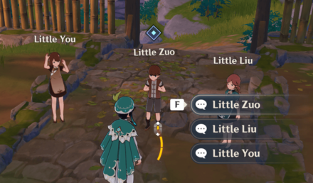 Genshin - Verses and Vistas Part 2 - Talk to the children