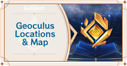 Genshin Impact - Geoculus Locations
