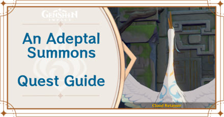 Genshin - An Adeptal Summons Banner