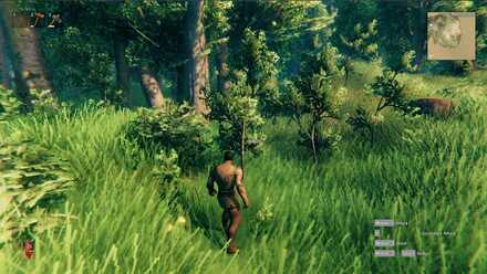 Valheim Gather Wood.JPG