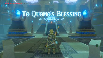 BotW - To Quomo Shrine Walkthrough: Location and Puzzle Solution