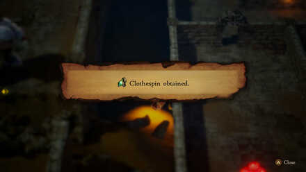 Bravely Default 2 Clothespin