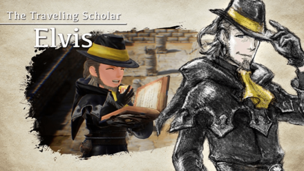 Bravely Default II - Elvis Character Profile