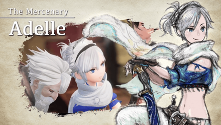 Bravely Default II - Adelle Character Profile