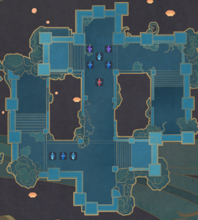 Theater Mechanicus - Stage 4 Wave 2 Tower Map