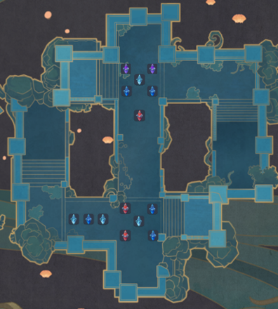 Theater Mechanicus - Stage 4 Wave 4 Tower Map