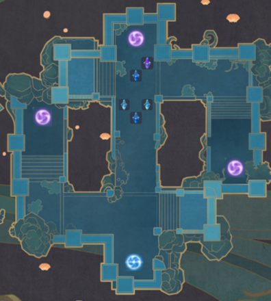 Theater Mechanicus - Stage 5 Version 2 Wave 1 Tower Map
