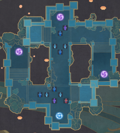 Theater Mechanicus - Stage 5 Version 2 Wave 3 Tower Map