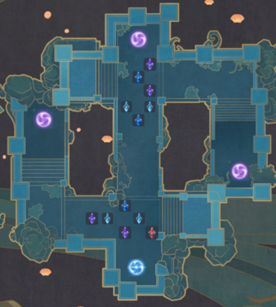 Theater Mechanicus - Stage 5 Version 2 Wave 4 Tower Map
